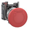 Harmony xb4 - bouton arrêt urgence - Ø40 - pousser tourn - rouge - 1o - push in - Schneider Electric - XB4BS84425