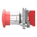 Harmony xb4 - bouton arrêt urgence - Ø40 - pousser tourn - rouge - 1o - push in - Schneider Electric - XB4BS84425