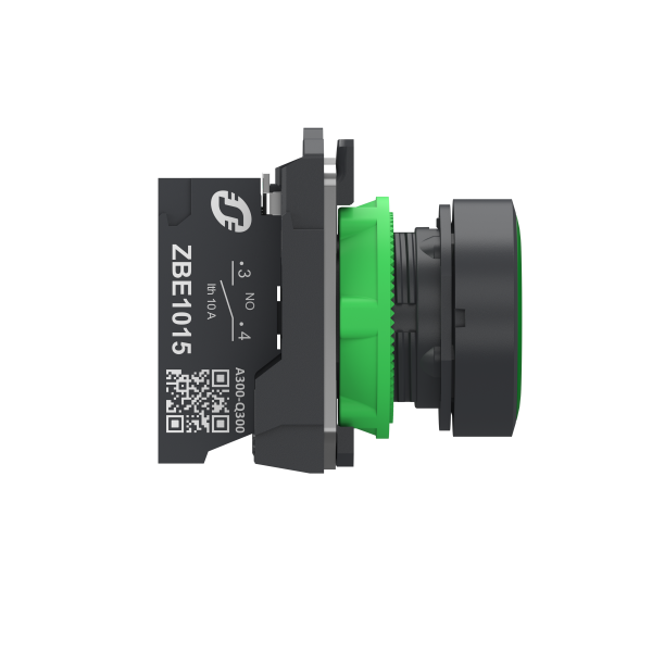 Harmony xb5 - bouton poussoir à impulsion - Ø22 - vert - 1f - push in - Schneider Electric - XB5AA315