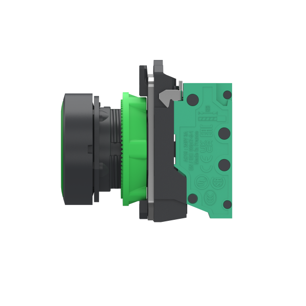 Harmony xb5 - bouton poussoir à impulsion - Ø22 - vert - 1f - push in - Schneider Electric - XB5AA315