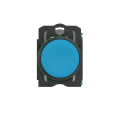 Harmony xb5 - bouton poussoir à impulsion - Ø22 - bleu - 1f - push in - Schneider Electric - XB5AA615