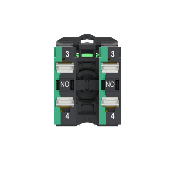 Harmony xb5 - bouton tournant à manette - 3 pos rap c - noir - 2f - push in - Schneider Electric - XB5AD535