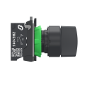 Harmony xb5 - bouton tournant à manette - 3 pos rap c - noir - 2f - push in - Schneider Electric - XB5AD535