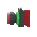 Harmony xb5 - bouton poussoir à impulsion - dépassant - rouge - 1o - push in - Schneider Electric - XB5AL425