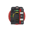 Harmony xb5 - bouton arrêt urgence - Ø40 - pousser tour - rouge - 1o - push in - Schneider Electric - XB5AS84425