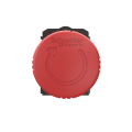 Harmony xb5 - bouton arrêt urgence - Ø40 - pouss tour - rouge - 1o+1f - push in - Schneider Electric - XB5AS84455