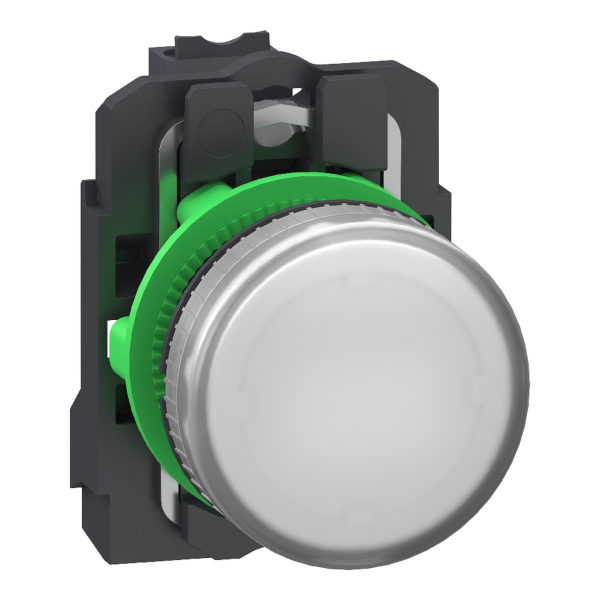 Harmony xb5 - voyant lumineux del - Ø22 - blanc - 24v - push in - Schneider Electric - XB5AVB15