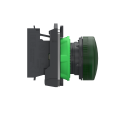 Harmony xb5 - voyant lumineux del - Ø22 - vert - 24v - push in - Schneider Electric - XB5AVB35