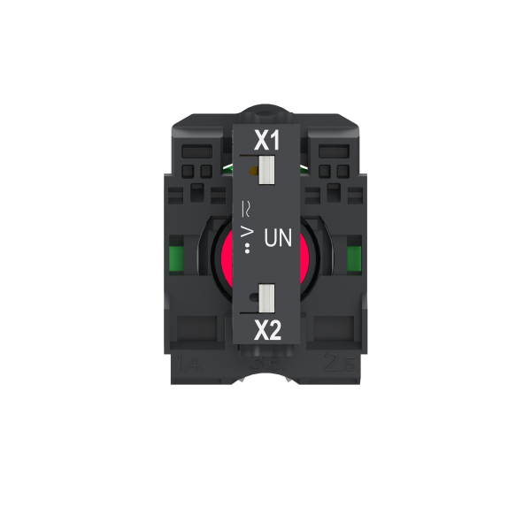 Harmony xb5 - voyant lumineux del - Ø22 - rouge - 24v - push in - Schneider Electric - XB5AVB45