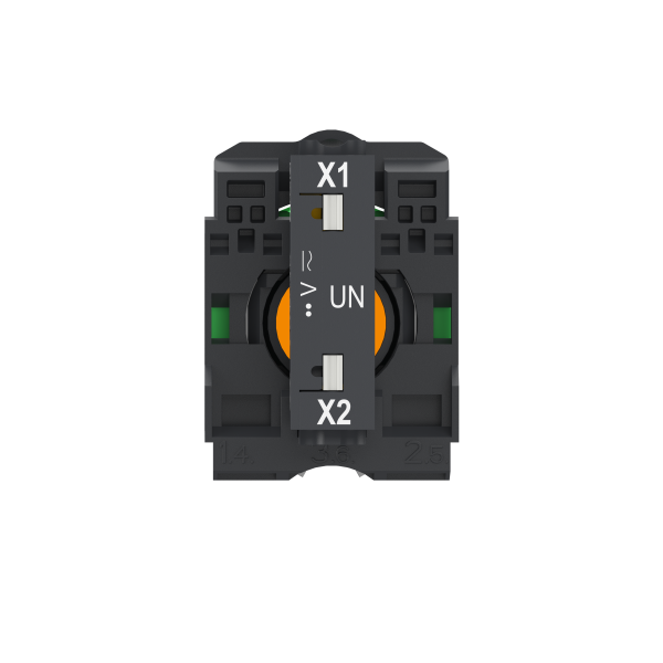 Harmony xb5 - voyant lumineux del - Ø22 - orange - 24v - push in - Schneider Electric - XB5AVB55