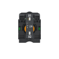 Harmony xb5 - voyant lumineux del - Ø22 - orange - 24v - push in - Schneider Electric - XB5AVB55