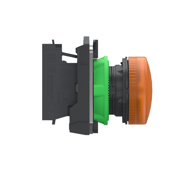 Harmony xb5 - voyant lumineux del - Ø22 - orange - 24v - push in - Schneider Electric - XB5AVB55