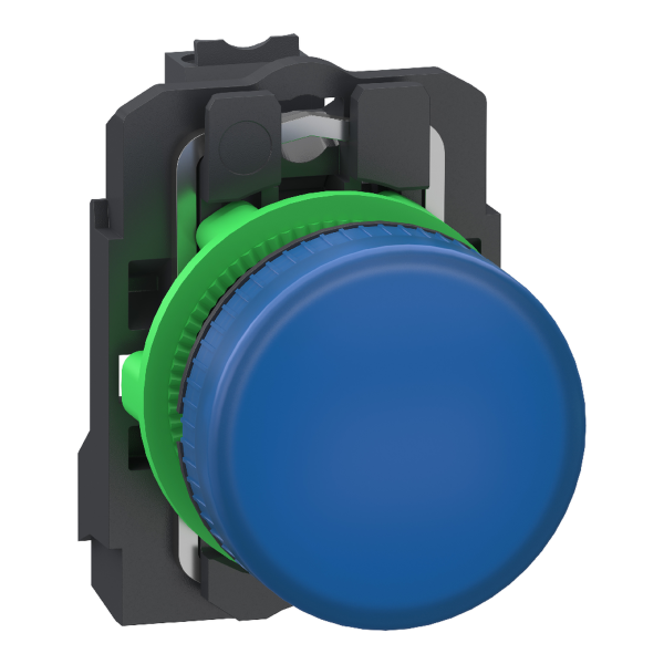 Harmony xb5 - voyant lumineux del - Ø22 - bleu - 24v - push in - Schneider Electric - XB5AVB65