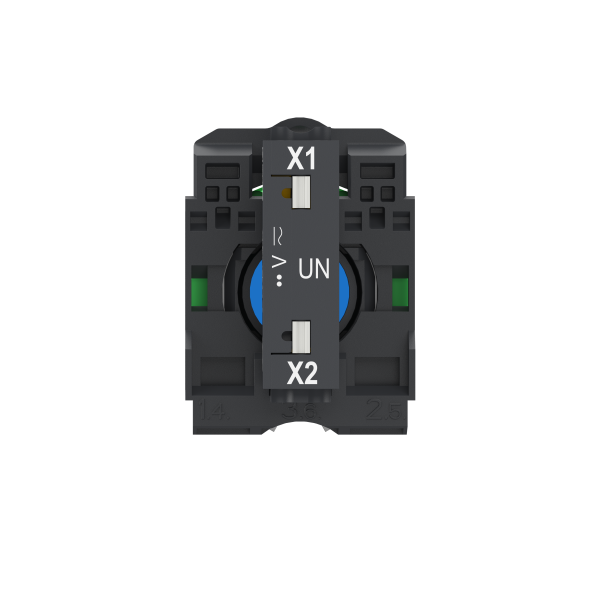 Harmony xb5 - voyant lumineux del - Ø22 - bleu - 24v - push in - Schneider Electric - XB5AVB65