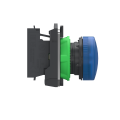Harmony xb5 - voyant lumineux del - Ø22 - bleu - 24v - push in - Schneider Electric - XB5AVB65
