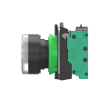 Harmony xb5 bt-pous lumineux blanc Ø22 - impulsion - 24v - 1o+1f - push in - Schneider Electric - XB5AW31B55