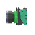 Harmony xb5 bt-pous lumineux bleu Ø22 - impulsion - 24v - 1o+1f - push in - Schneider Electric - XB5AW36B55
