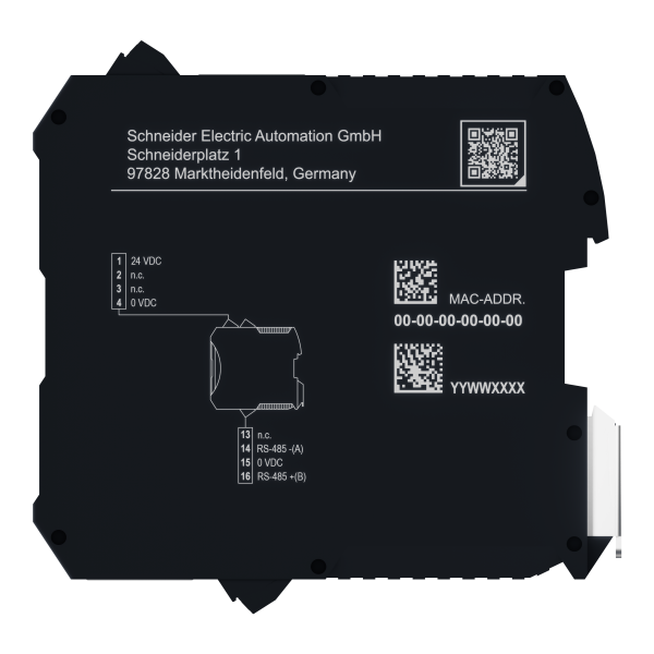 Preventa xpsmcm - module de com multiprotocoles - 2 x rj45 - bornier à vis - Schneider Electric - XPSMCMCO0000E