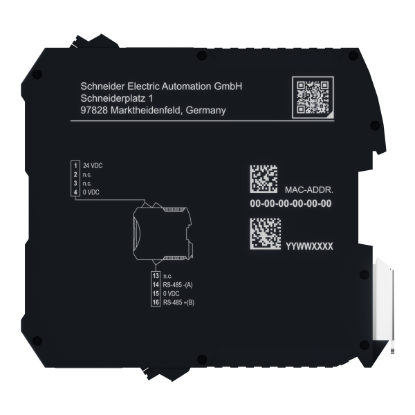 Preventa xpsmcm - module de com multiprotocoles - 2 x rj45 - bornier ressort - Schneider Electric - XPSMCMCO0000EG