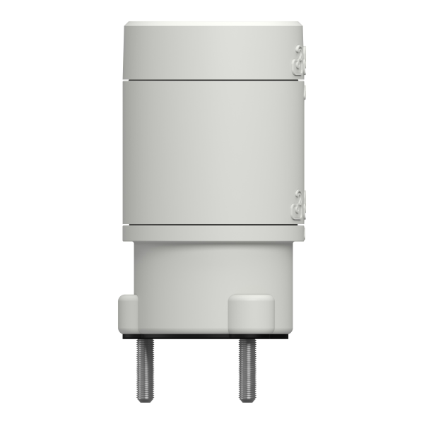 Harmony xv4 - embase alim avec couvercle - Ø40 - gris - 24vacdc - 3 broches - Schneider Electric - XV4C21BP
