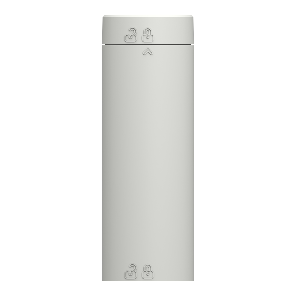 Harmony xv4 - embase et couvercle - diamétre 40 - blanc - 100/240 ac - Schneider Electric - XV4C21MX