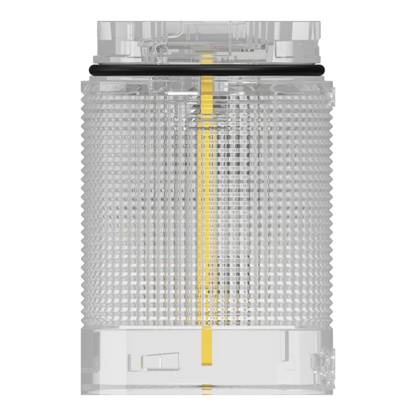 Harmony xv4 - module transparent Ø40 - del - fixe - 24v - rouge - Schneider Electric - XV4C24C
