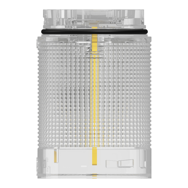Harmony xv4 - module transparent Ø40 - del - fixe - 24v - rouge - Schneider Electric - XV4C24C