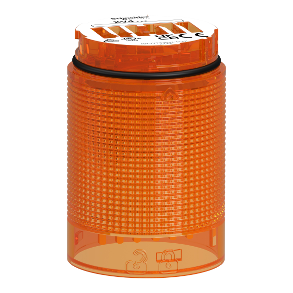 Harmony xv4 - élément lumineux Ø40 - del - fixe - 24v - orange - Schneider Electric - XV4C25