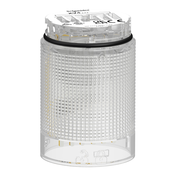 Harmony xv4 - module transparent Ø40 - del - fixe - 24v - orange - Schneider Electric - XV4C25C