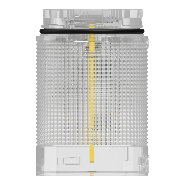Harmony xv4 - module transparent Ø40 - del - fixe - 24v - bleu - Schneider Electric - XV4C26C
