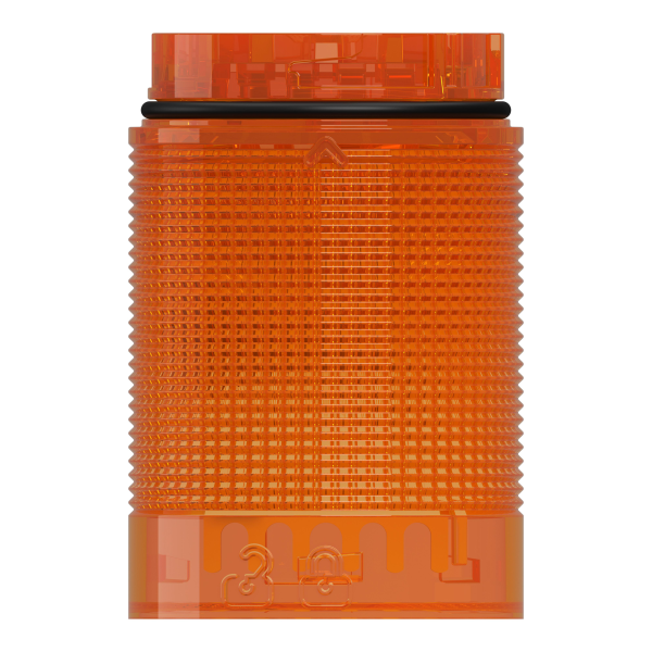 Harmony xv4 - elément lumineux orange - eclairage clignotant - led 24v - Ø40 - Schneider Electric - XV4C55