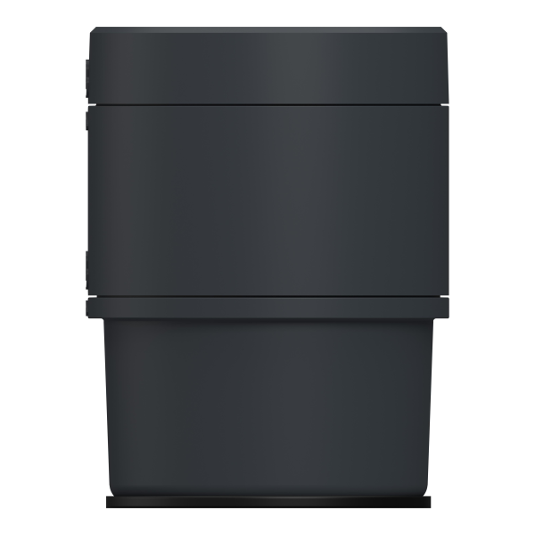 Harmony xv6 - embase alim avec couvercle - Ø60 - gris - 24vacdc - Schneider Electric - XV6C21B