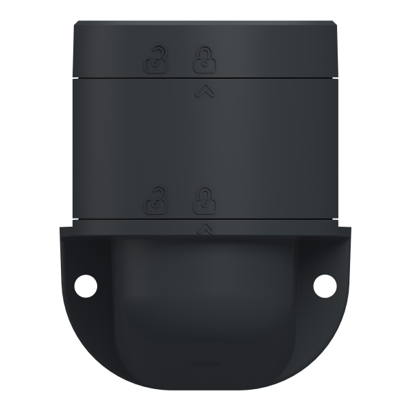 Harmony xv6 - embase alim avec couvercle - Ø60 - gris - 24vacdc -fixation murale - Schneider Electric - XV6C21BL