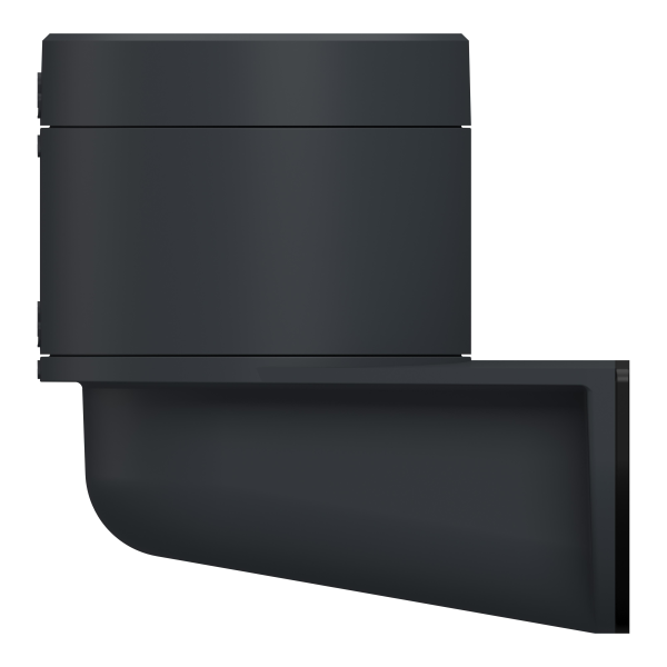 Harmony xv6 - embase alim avec couvercle - Ø60 - gris - 24vacdc -fixation murale - Schneider Electric - XV6C21BL