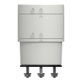 Harmony xv6 - embase alim avec couvercle - Ø60 - blanc - 24vacdc - 3 broches - Schneider Electric - XV6C21BPW