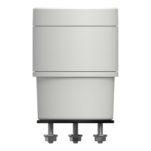 Harmony xv6 - embase alim avec couvercle - Ø60 - blanc - 24vacdc - 3 broches - Schneider Electric - XV6C21BPW