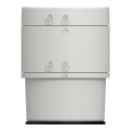 Harmony xv6 - embase alim avec couvercle - Ø60 - blanc - 24v - tube/direct - Schneider Electric - XV6C21BW