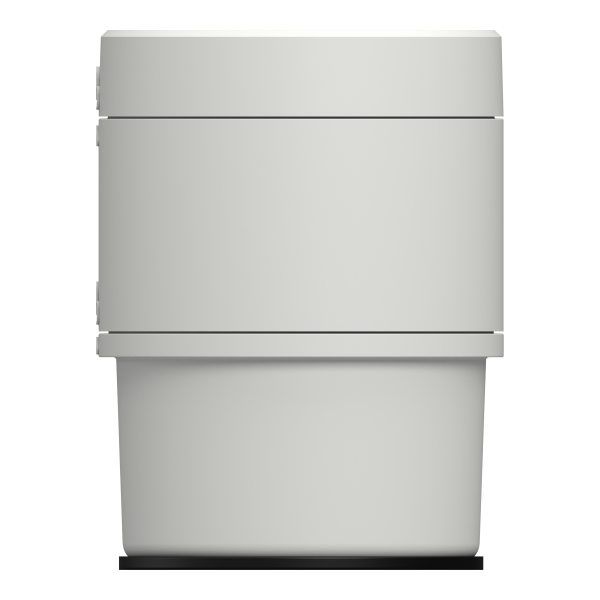 Harmony xv6 - embase alim avec couvercle - Ø60 - blanc - 24v - tube/direct - Schneider Electric - XV6C21BW