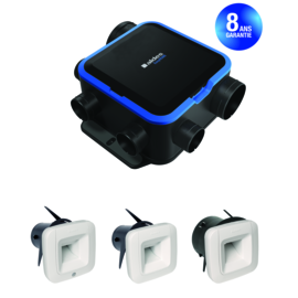 Kit vmc simple flux easyhome hygro compact classic bdh - Aldes - 11033549