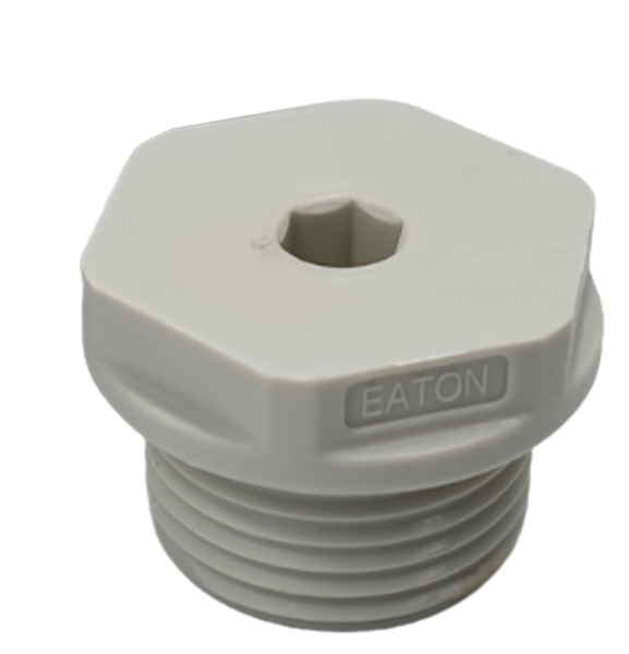 Bouchon cpm hexagonal - iso 40 - polyamide gris - ip66 - Capri - CPM1500F