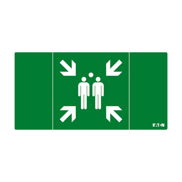 Pictogramme ultraled2 / planete2 es avec symbole point de rassemblement - Luminox - FT2EWEC-PICTO-MP