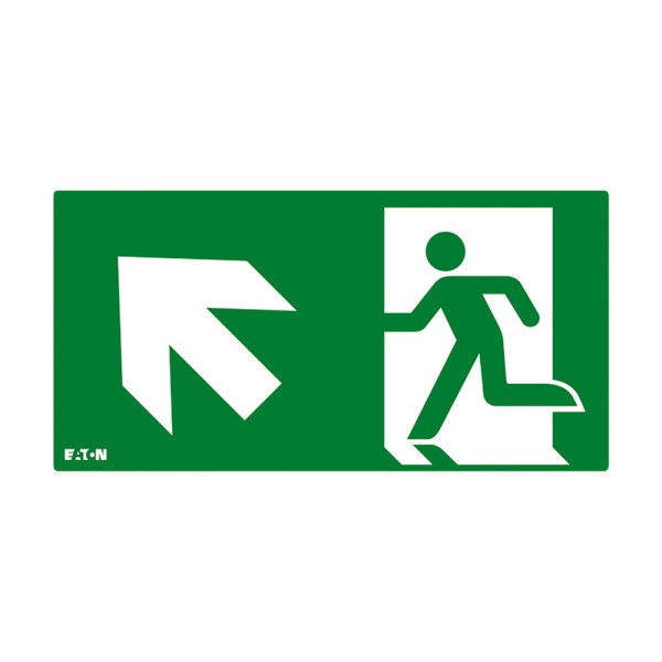 Pictogramme ultraled2 / planete2 es avec flèche oblique vers haut et gauche - Luminox - FT2EWEC-PICTO-UL