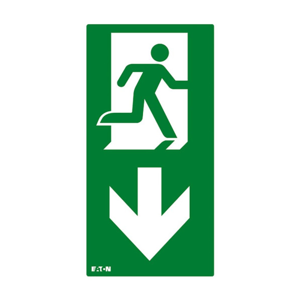 Pictogramme ultraled2 / planete2 es vertical flèche bas - Luminox - FT2EWEC-PICTO-VD