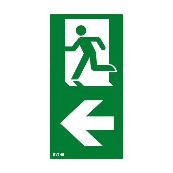 Pictogramme ultraled2 / planete2 es vertical flèche gauche - Luminox - FT2EWEC-PICTO-VL