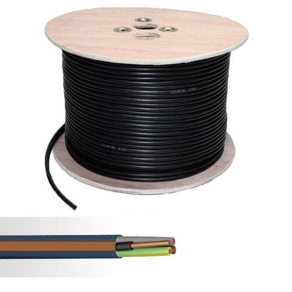 Câble électrique rigide FR-N1X6G3-R 5G10mm² bleu touret de 500m - NoName - 12662565