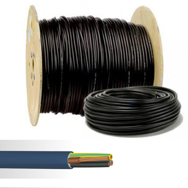 Câble électrique rigide FR-N1X6G3-R 2X35mm² bleu - NoName - 12665264