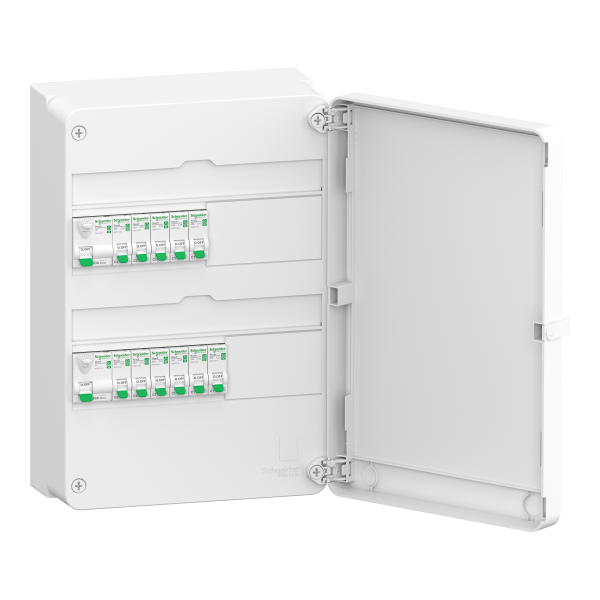 Resi9 - tamc standard réhabilitation logement avec porte - 2r - xe - Schneider Electric - R9HPNFC15121R