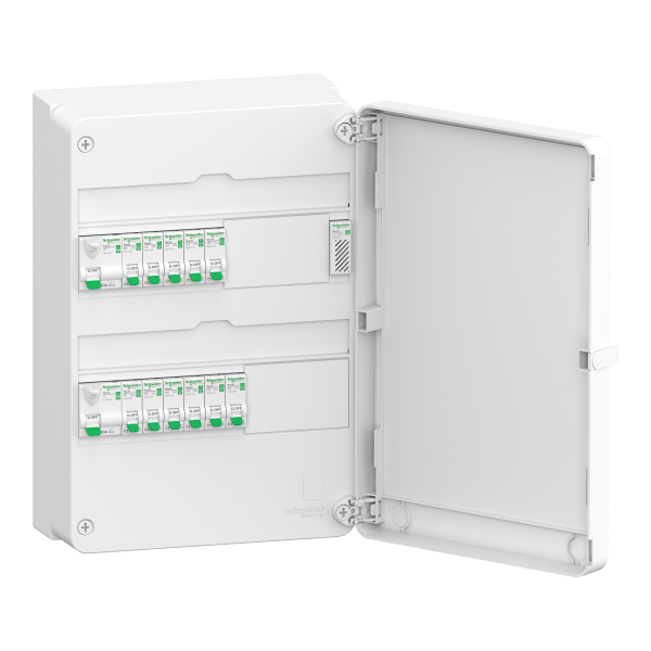 Resi9 - tamc standard réhabilitation logement avec sonnette + porte - 2r - xe - Schneider Electric - R9HPNFC15122R
