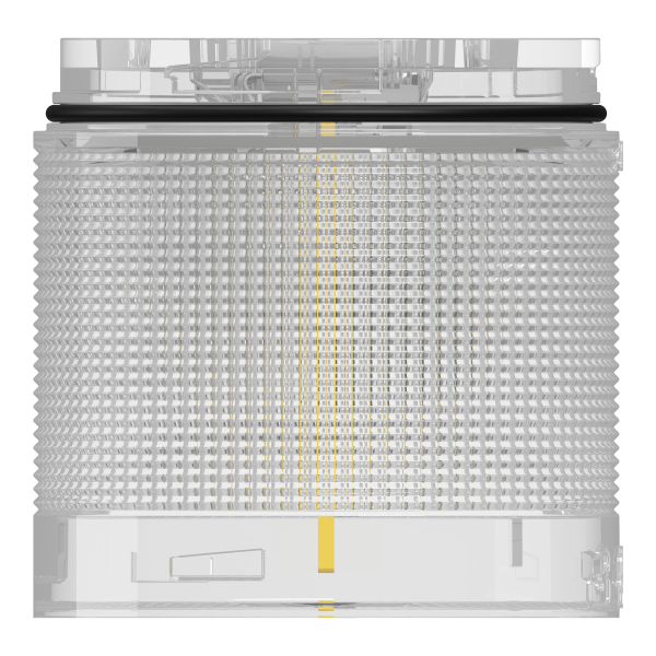 Harmony xv6 - module transparent Ø60 - del - fixe - 24v - bleu - Schneider Electric - XV6C26C