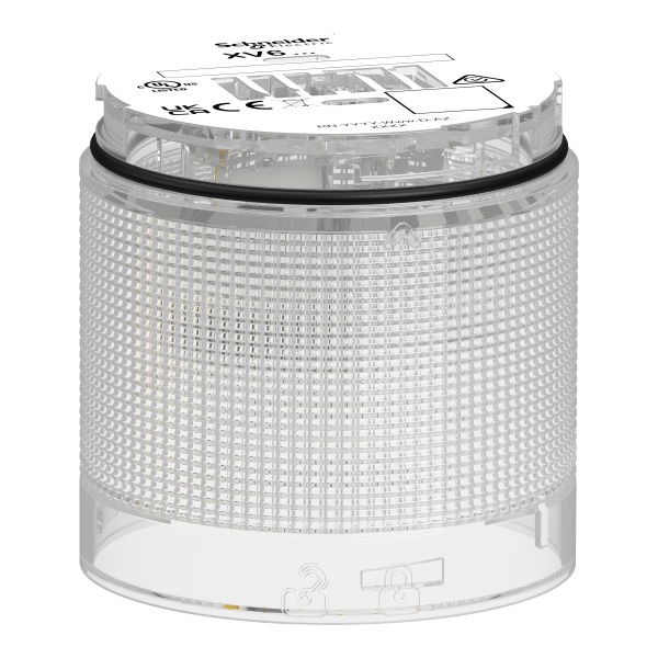 Harmony xv6 - élément lumineux Ø60 - del - fixe - 24v - blanc - Schneider Electric - XV6C27